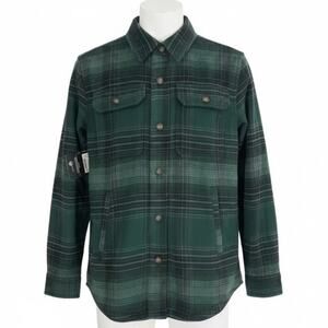 Ski-Doo Plaid Flannel Shacket 2XL Womens Button Down Jacket NWT Layering